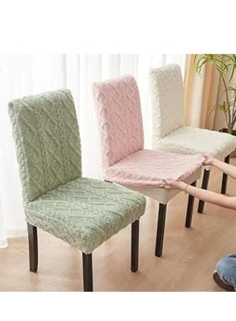 Jacquard dining chair covers - set of 6 chairs - Image 4